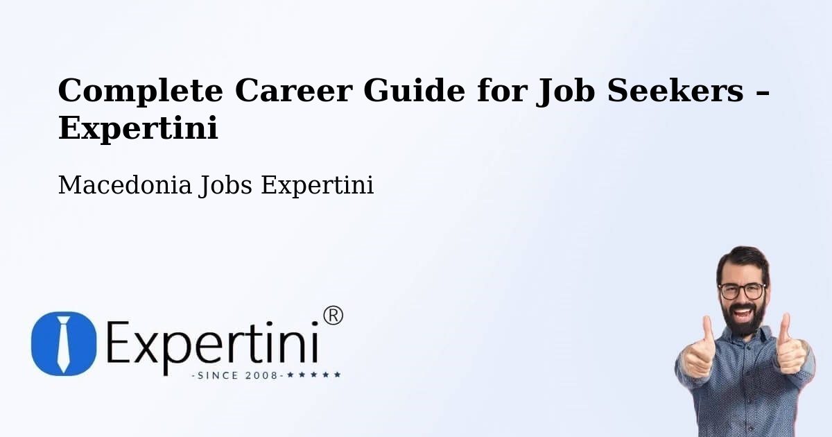 Career Guide for Job Seekers – Blatec - Blatec, Macedonia Jobs Expertini