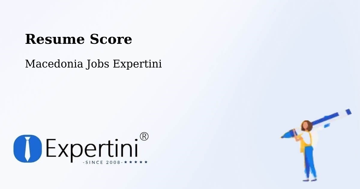 Resume Score & Job Description Match Tool – Blatec - Macedonia Jobs Expertini